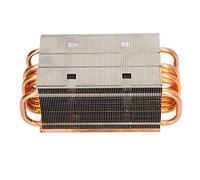 Dissipatore di calore per radiatore per luci da palco 800W Alette in alluminio con base in rame ad alta efficienza per illuminazione di palco di grandi dimensioni Superficie