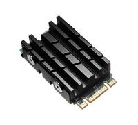 Dissipatore di calore per SSD M.2 2242, radiatore in alluminio per raffreddamento passivo, dissipatore di calore per dischi a stato solido M.2