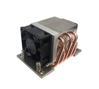 Dissipatore di calore T17 2U da 280 W for processore Ryzen Threadripper sWRX8 sTRX4 TR4 SP3 5 tubi di calore for radiatore DYNATRON(A26_NO RGB)