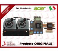Dissipatore e Ventole Heatsink Fan CPU GPU ACER Predator PH315-51 PH317-52 (GTX