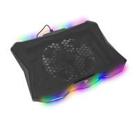White Shark Supporto per Notebook fino a 17.3'' con Ventola per Sistema di Raffr