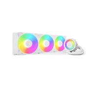 ARCTIC Liquid Freezer III Pro 420 A-RGB (bianco) - Dissipatore AIO CPU, 3 x 140 mm Raffreddamento Liquido, Radiatore 38 mm, Pompa PWM, Fan VRM, AM5/AM4, Intel LGA1851/1700 Telaio Contatto - Bianco