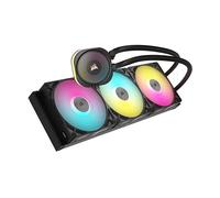 CORSAIR iCUE LINK TITAN 420 RX RGB Raffreddatore CPU a Liquido - 420 mm, Motore di Raffreddamento FlowDrive, Intel LGA 1851/1700, AMD AM5/AM4, 3 Ventole RX140 RGB, Hub di Sistema iCUE LINK - Nero