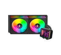 DISSIPATORE PER CPU MARS GAMING MLVISIONII240 - Raffreddamento a liquido, Compatibile Intel e AMD, 2300 RPM