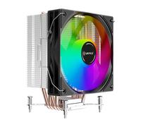 Dissipatore per CPU Unykach Unycool H41 ARGB - Multisocket universale - Ventola da 120 mm - Illuminazione ARGB - Nero