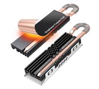 Dissipatore SSD Graugear G-M2HS07-GC rame heatpipe nero M.2 NVMe