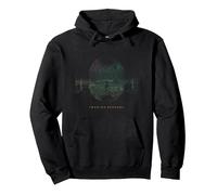 Dissolvenza Ufficiale Imagine Dragons Distress Felpa con Cappuccio, Unisex per Adulti, Nero, M