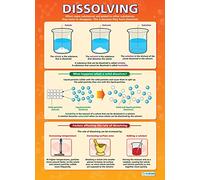 Dissolving | Poster scientifici | Carta lucida misura 850 mm x 594 mm (A1) | Schede scientifiche per la classe | Schede educative by Daydream Education