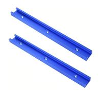 dissot 2 pezzi 30 tipo T-Track T-Slot Mitra Track Jig Fixture Slot connettore per la lavorazione del legno scivolo binario strumenti di carpenteria facile da usare 50 cm