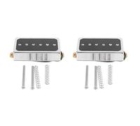 dissot 2X Pickup per Chitarra Elettrica P90 Pickup Humbucker Single Coil Parti per Chitarra E Accessori-Bridge