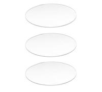 dissot 3X Transparent Disco Acrilico A Specchio Rotondo di 3mm di Diametro: 60mm