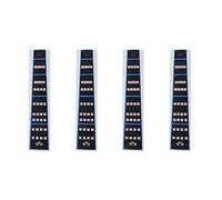 dissot 4X Guida per Dito di Violino/Fingerboard Sticker Fret Guida Finger Finger Label per Dimensione 4/4