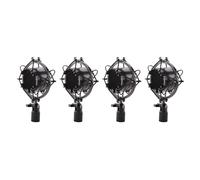 dissot 4X Universale 3KG Bearable Carico Microfono Shock Mount Supporto della Clip del Basamento del Radio Studio di Registrazione del Suono Staffa Nero Professionale