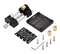 dissot Strumenti di guida per la lavorazione del legno Scalpello e piano Kit di affilatura della lama per affilatura guida, dispositivo angolare e calibro angolare facile da installare