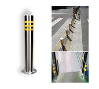 Dissuasore ad alta visibilità per il controllo del traffico con strisce riflettenti per uso commerciale o privato garage parcheggio assis (114 x 1000 mm, 1 pezzo)