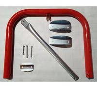 Dissuasore arco di sosta asta rinforzo divieto parcheggio auto barra centrale