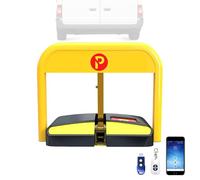 Dissuasore automatico per parcheggio, barriera per parcheggio con sistema di rilevamento, app e telecomando, blocco pieghevole a batteria per protezione vialetto