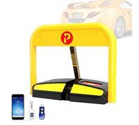Dissuasore automatico per parcheggio, pieghevole, intelligente, a induzione, con app e telecomando, buffer di 25°, anti-collisione, barriera ricaricabile per la protezione del vialetto dell'auto