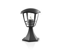 Philips Lighting Creek, Palo per Esterno, 30 cm, Attacco E27, Alluminio, Nero
