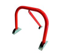 DISSUASORE DI SOSTA ROSSO CON ASTA DI RINFORZO