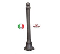 Dissuasore-i di sosta parcheggio paletto in alluminio H98 cm palo d.75