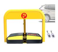 Dissuasore intelligente per parcheggio, barriera telecomandata automatica, protezione per stalla per vialetto, portata 50 m, 2 telecomandi inclusi