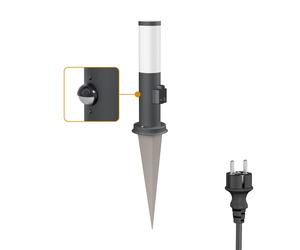 Dissuasore luminoso PORU Sensor con picchetto a terra e cavo da 2 m per esterni