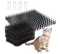 Dissuasore per Gatti, 12 Pezzi Repellente in Plastica, 15.2 x 22 cm, Adatto per Prato Giardino Interno Esterno