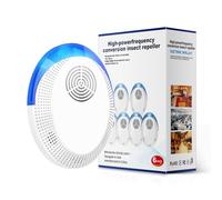 Dissuasore per parassiti ad ultrasuoni Repellente per parassiti per interni Repellente ad ultrasuoni Plug in
