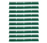 Dissuasore per Piccioni a Strisce in Plastica 10 Set Verde
