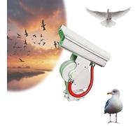 Dissuasore per uccelli laser automatico: sistema di controllo degli uccelli infestanti a copertura totale a 360°, con grado di protezione IP66 e controllo a distanza tramite app.(A)