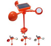 Dissuasore per Uccelli Riflettente, Dispositivo Solare Rotante a 360° con Base Ispessita, dissuasore per piccioni da 12 Pollici Impermeabile e antifulmine per Giardino, Cortile, Fattoria, tetti