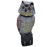 DISSUASORE PER UCCELLI SPAVENTAPASSERI 'GUFO' CON TESTA GIREVOLE