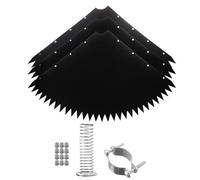 Dissuasore Scoiattoli per Mangiatoie Uccelli,Barriera Protettiva per Mangiatoie - A Molla Resistente alle Intemperie per Giardino Balcone Terrazzo Recinzione