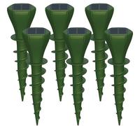 Dissuasore solare per talpe, dispositivo deterrente Gopher con motore vibrante e picchetto a spirale per trapano, impermeabile IP65, per prato, giardino, cortile, parassiti, allontanare arvicole e