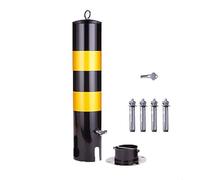 Dissuasori Di Parcheggio in Acciaio, Generico Mobile Barriera Parcheggio Auto Rimovibile Dissuasore Parcheggio Avvertimento Pali(1pcs)