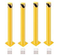 Dissuasori Di Parcheggio Per Auto, Dissuasore Stradali, Dissuasori Parcheggio Fissi, Dissuasori Di Parcheggio Per Auto, Installazione Facile(Yellow-4,36in/91.4cm)