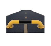 Dissuasori Di Sicurezza A Forma Di U, Dissuasore Di Sicurezza Da 60 Cm, Barra Anticollisione For Guardrail For Garage, Realizzato Con Tubi In Acciaio(60x10x0.15cm)