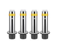 Dissuasori di sicurezza rimovibili con Embedment Sve Set di 6 per controllo del traffico e parcheggio, soluzioni ad alta visibilità e Securi