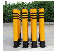 Dissuasori di sosta, Paletto di sicurezza riflettente for il controllo della folla nei parcheggi, barriera mobile fissa for traffico(1,4pck)