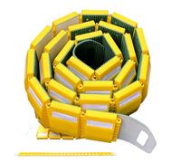 Dissuasori di velocità per parcheggi, con Una capacità di carico di 30-40 tonnellate, Che consentono Un Passaggio Lento. Portatili e Facili da riporre, con Base Antiscivolo. Adatti per viale