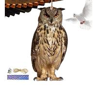 Dissuasori Per Piccioni - Gufo Scaccia Piccioni | Dissuasore Per Colombi | Dissuasori Per Uccelli | Spaventa Colombi | Uccelli Finti Spaventa Volatili | Repellente Per Uccelli | Gufo Anti Uccelli