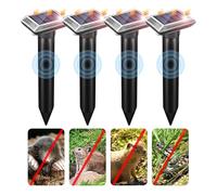 Dissuasori per Talpe Ultrasuoni Solare Scaccia Anti Talpe - IP65 Impermeabile Ultrasuoni dissuasore per gatti, Animali, Gopher, Serp