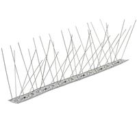 Dissuasori plurispillo per piccioni 1 mt Inox 80 punte uccelli colombi 25 PEZZI