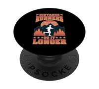 Distance Runners Do It Longer Allenamento della maratona - PopSockets PopGrip Adesivo