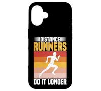 Distance Runners Do It Longer Marathon Training - Custodia per iPhone 16