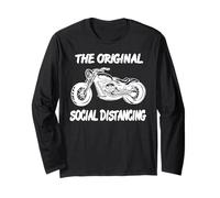 Distanza Perfetta: Il Motociclismo di Una Volta Maglia a Manica