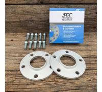 Distanzatore 30Mm 2X15Mm SCC Per BMW 5X120 + Viti TÜV