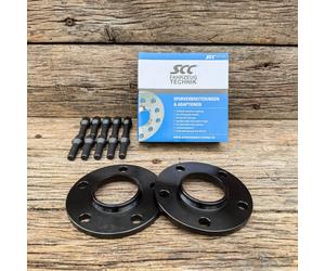 Distanzatore 30Mm 2X15Mm SCC Per BMW 5X120 + Viti TÜV