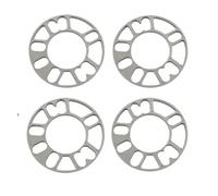 Distanziale Cerchi 4 Pezzi Guarnizione Adattatore Universale Per Pneumatici Auto Piastra Guarnizione Per 4-5 Fori 6 Flangia Lega Alluminio Guarnizione Mozzo Ruota Auto Distanziali Ruota(8mm Spacer)
